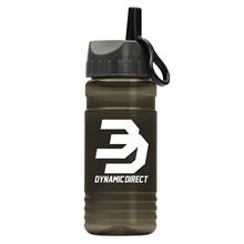 20 oz.  Groove Sports Bottle - Ring Straw Lid